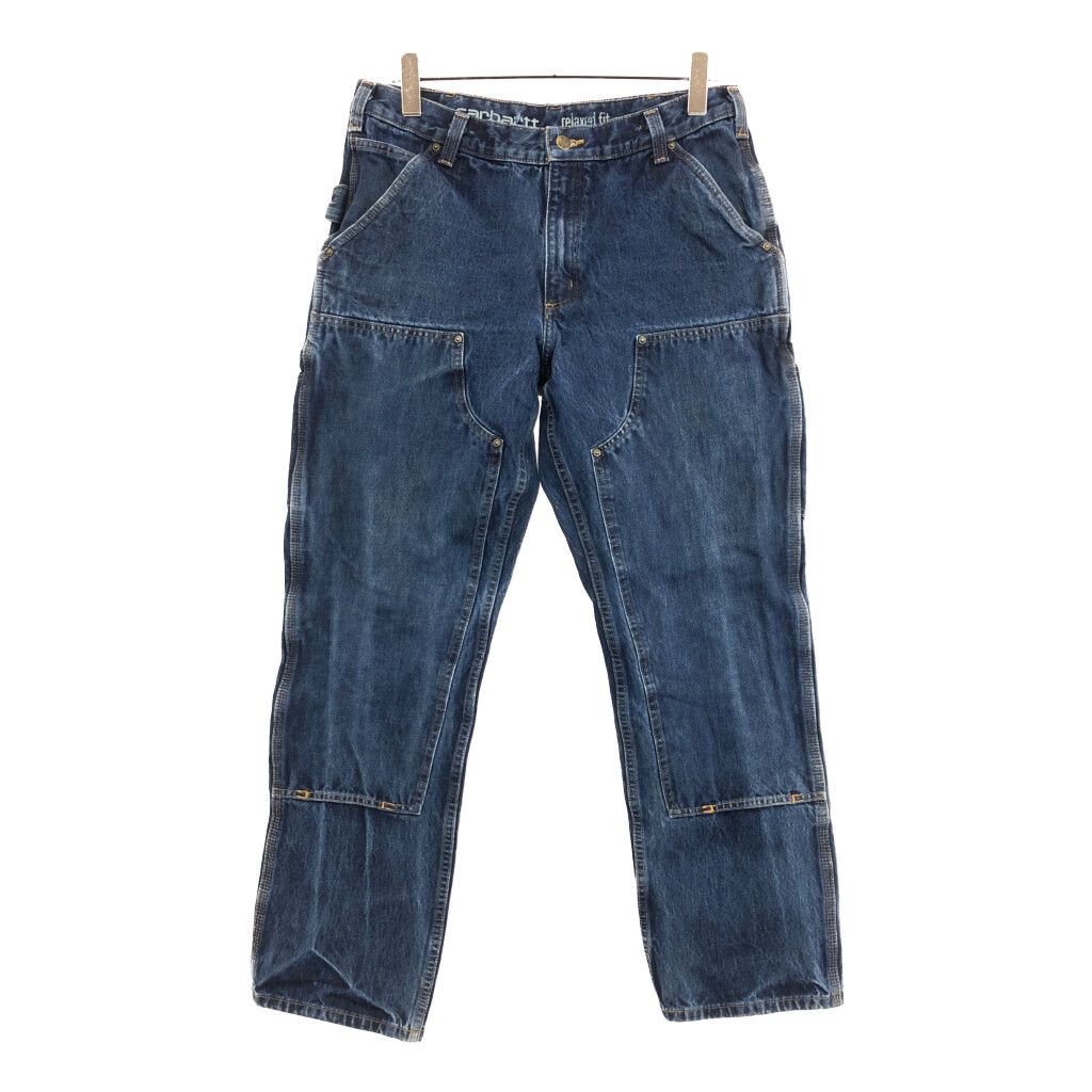 Carhartt カーハート ダブルニー デニムペインターパンツ ブルー