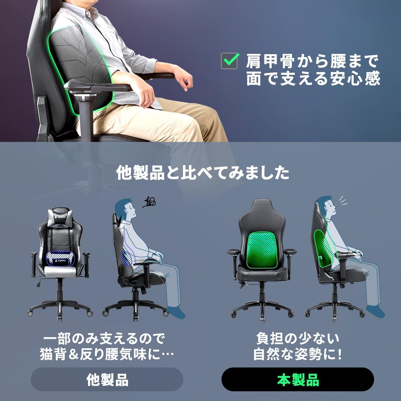 5Dアームレスト ハイバック