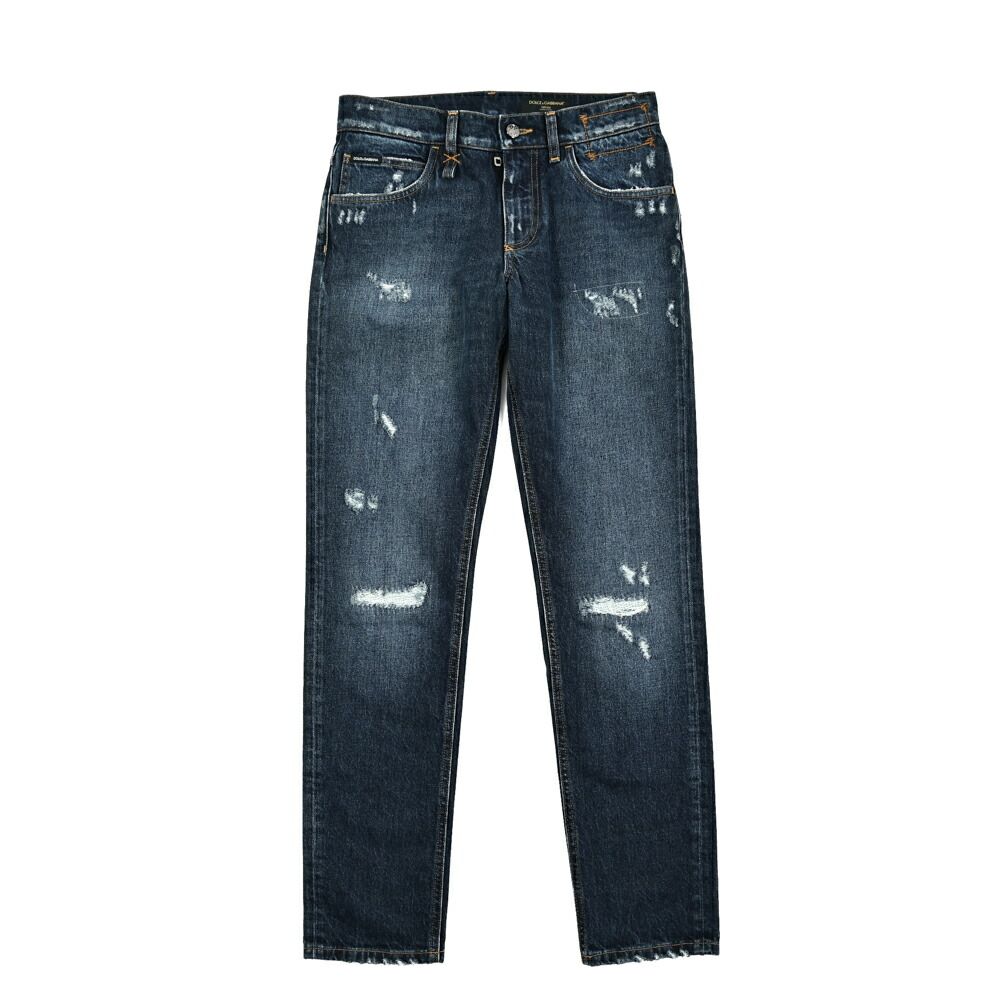 DG ドルチェアンドガッバーナダメージ加工 デニムパンツ DOLCE & GABBANA ドルチェ&ガッバーナ / SLIM スリム デニム