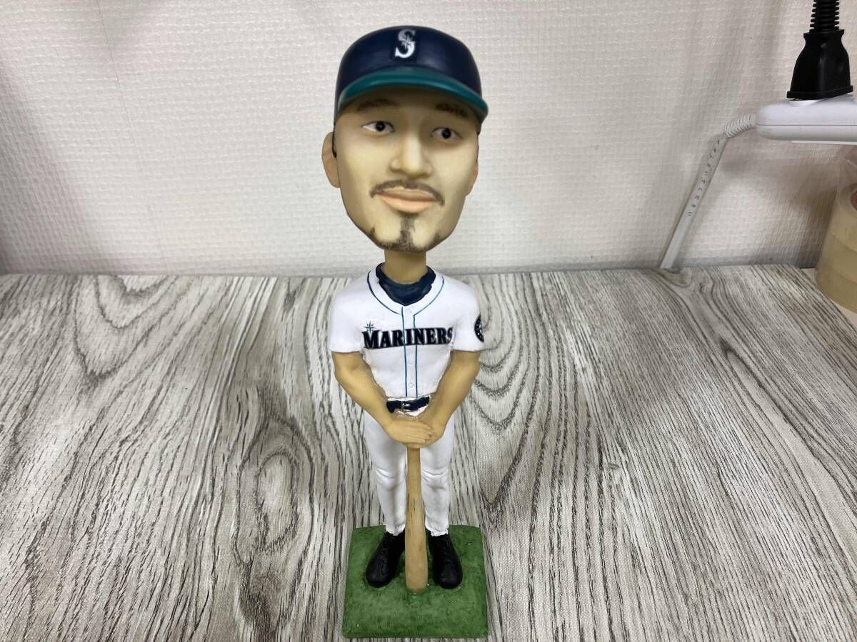 レア 直筆サイン イチロー ボブルヘッド 2001 MLB マリナーズ イチロー