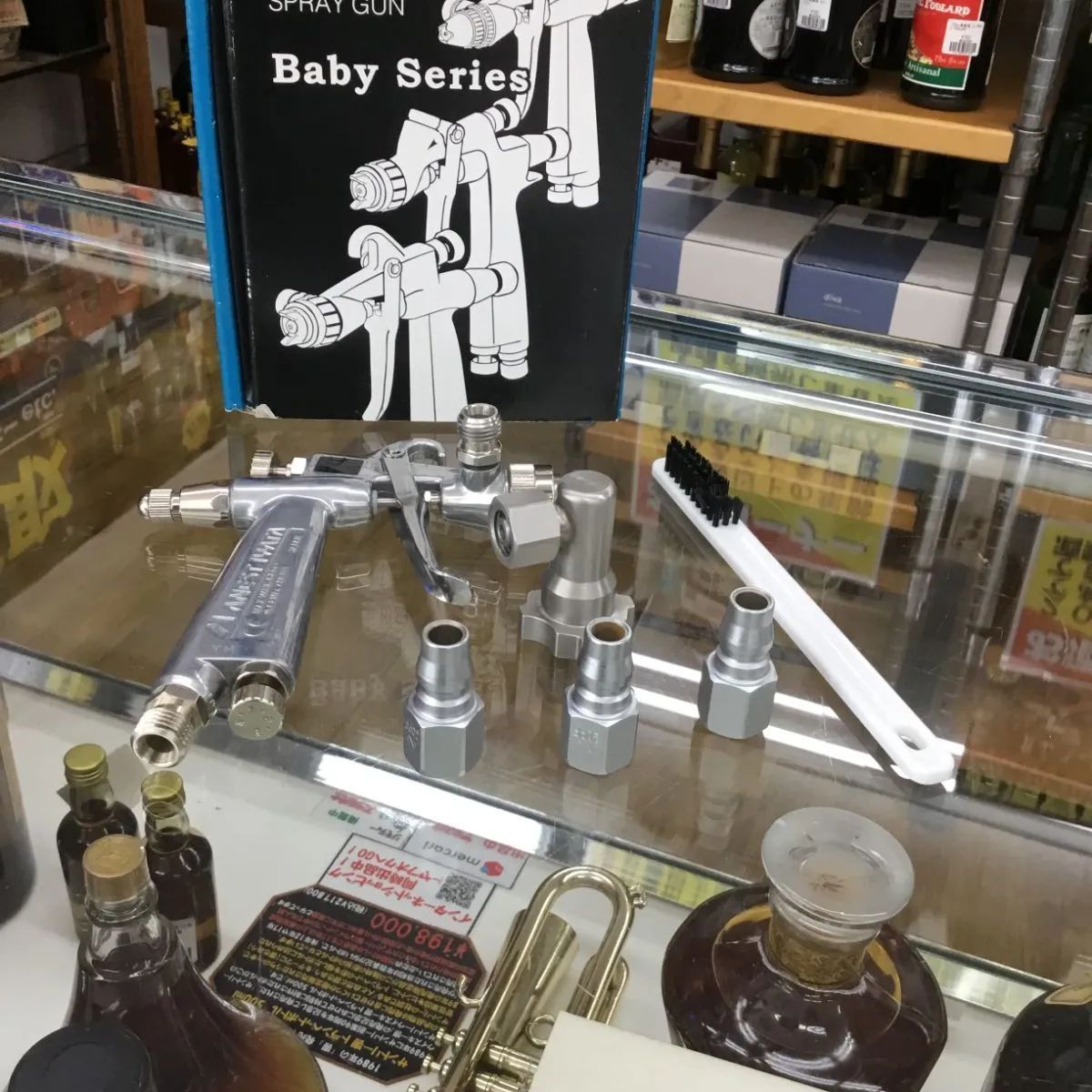 ANEST IWATA アネスト岩田 SPRAY GUN 自動車補修 金属塗装用少量吐出低圧スプレーガン Baby Series LPH-50-042G エキスパート藤沢辻堂店