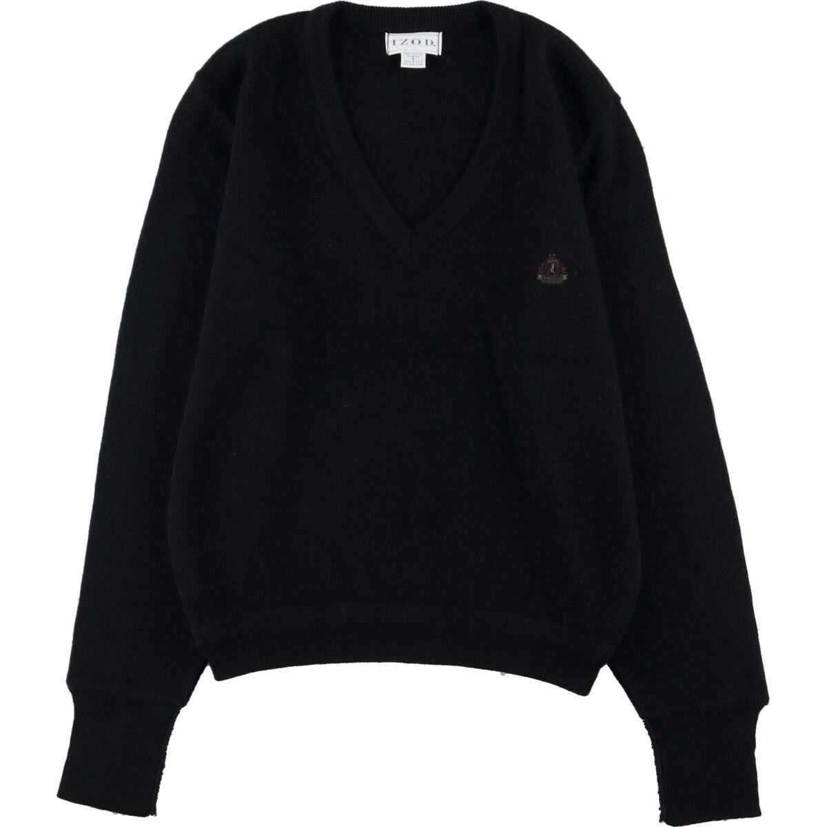 古着 アイゾッド IZOD Vネック アクリルニットセーター USA製 メンズM/eaa355458