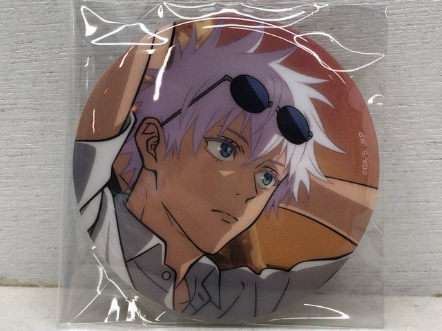 未開封☆セガ ラッキーくじ E賞 五条悟 缶バッジ 2個セット 【P3647