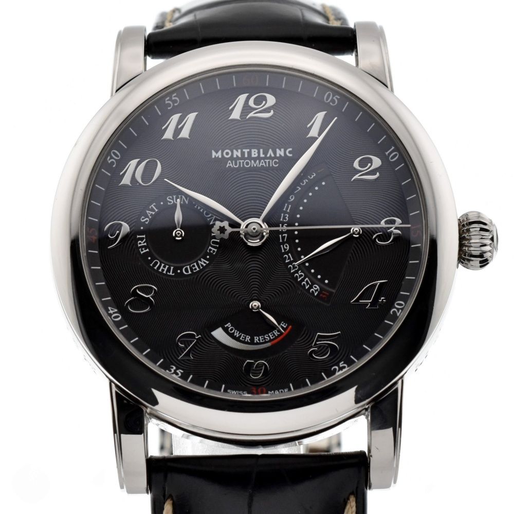 MONTBLANC モンブラン スター レトログラード シルバー 7202