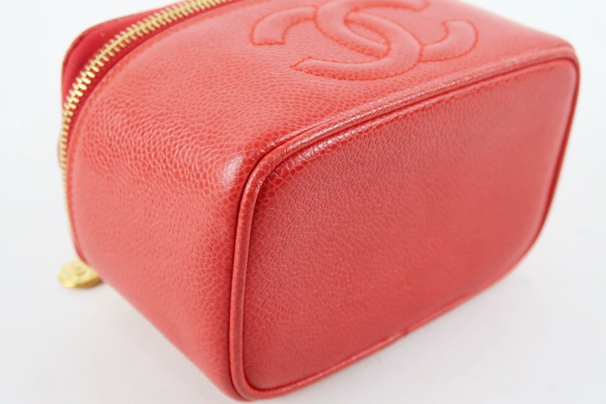CHANEL バニティバックココマーク　レッド バイセル公式】シャネル CCフィリグリー ショルダーバッグ ココ