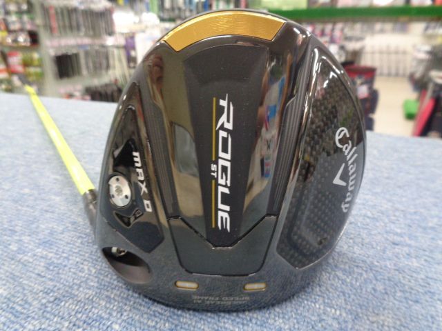 キャロウェイROGUE ドライバー 10.5度 ATTAS PUNCH 6S キャロウェイ ROGUE ST MAX D 2022 ATTAS PUNCH 5シャフト 中古