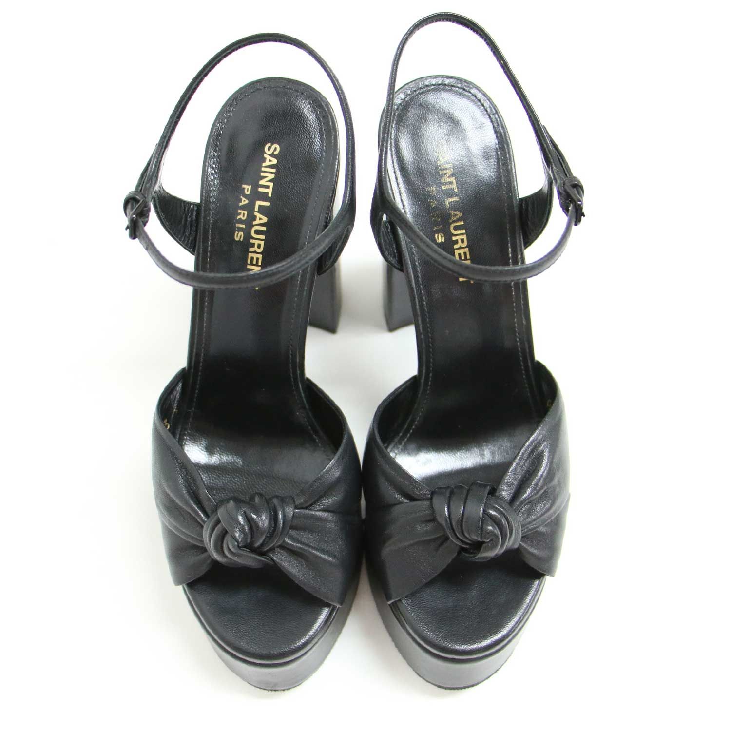 SAINT LAURENT PARIS サンローラン パリ サンダル ブラック 黒