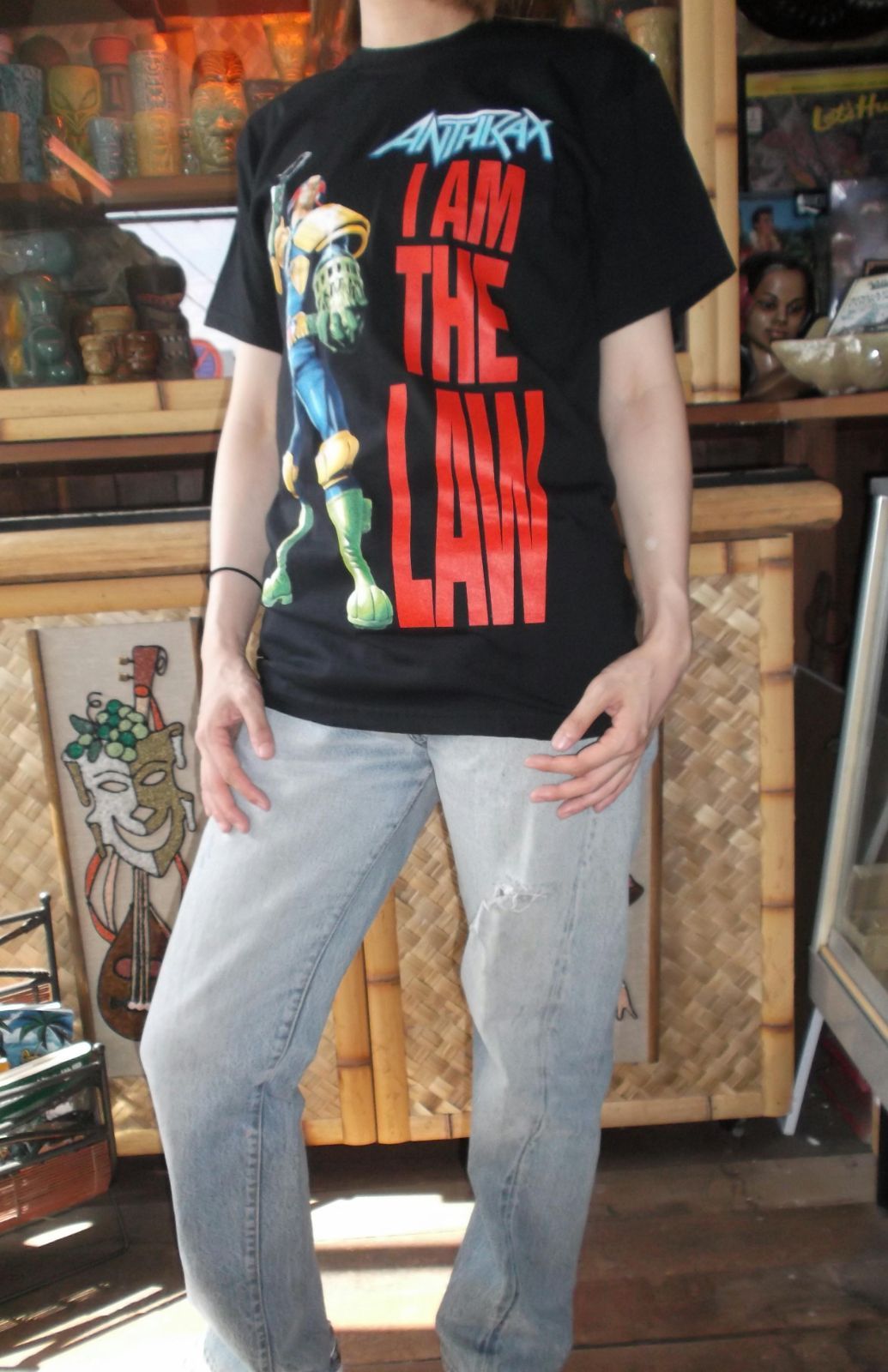 アンスラックス Tシャツ ANTHRAX I Am The Law Judge Dread 正規品