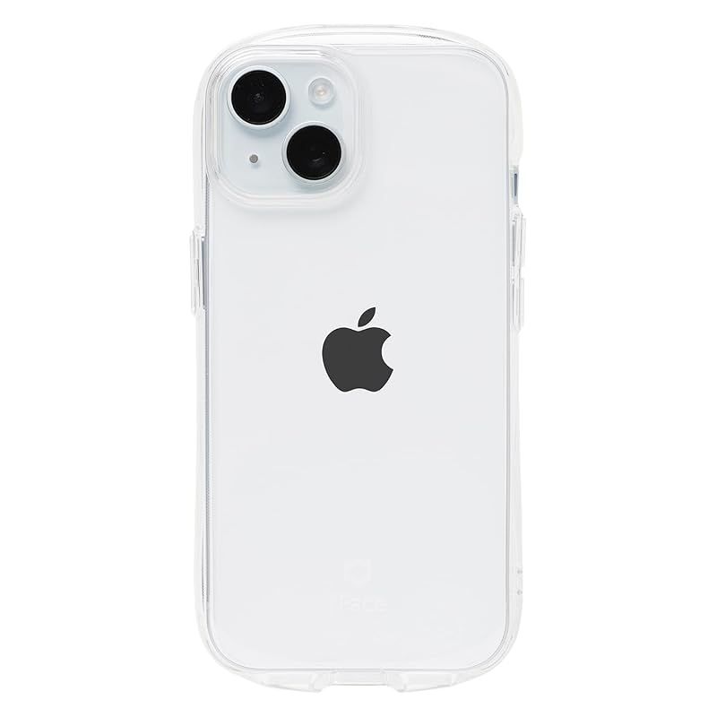 iFace Look in Clear iPhone 15 ケース (クリア)【アイフェイス アイフォン15 用 iphone15 用 カバー 韓国 耐衝撃 透明 クリアケース ストラップホール】 1