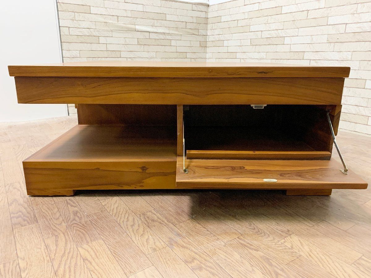 ◇SCANTEAK スキャンティーク センターテーブル 机 チーク無垢材 ロー