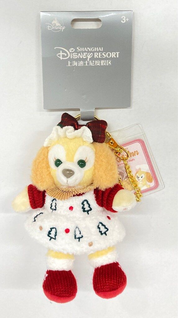 上海ディズニーリゾート プラッシュキーチェーン Christmas 2022