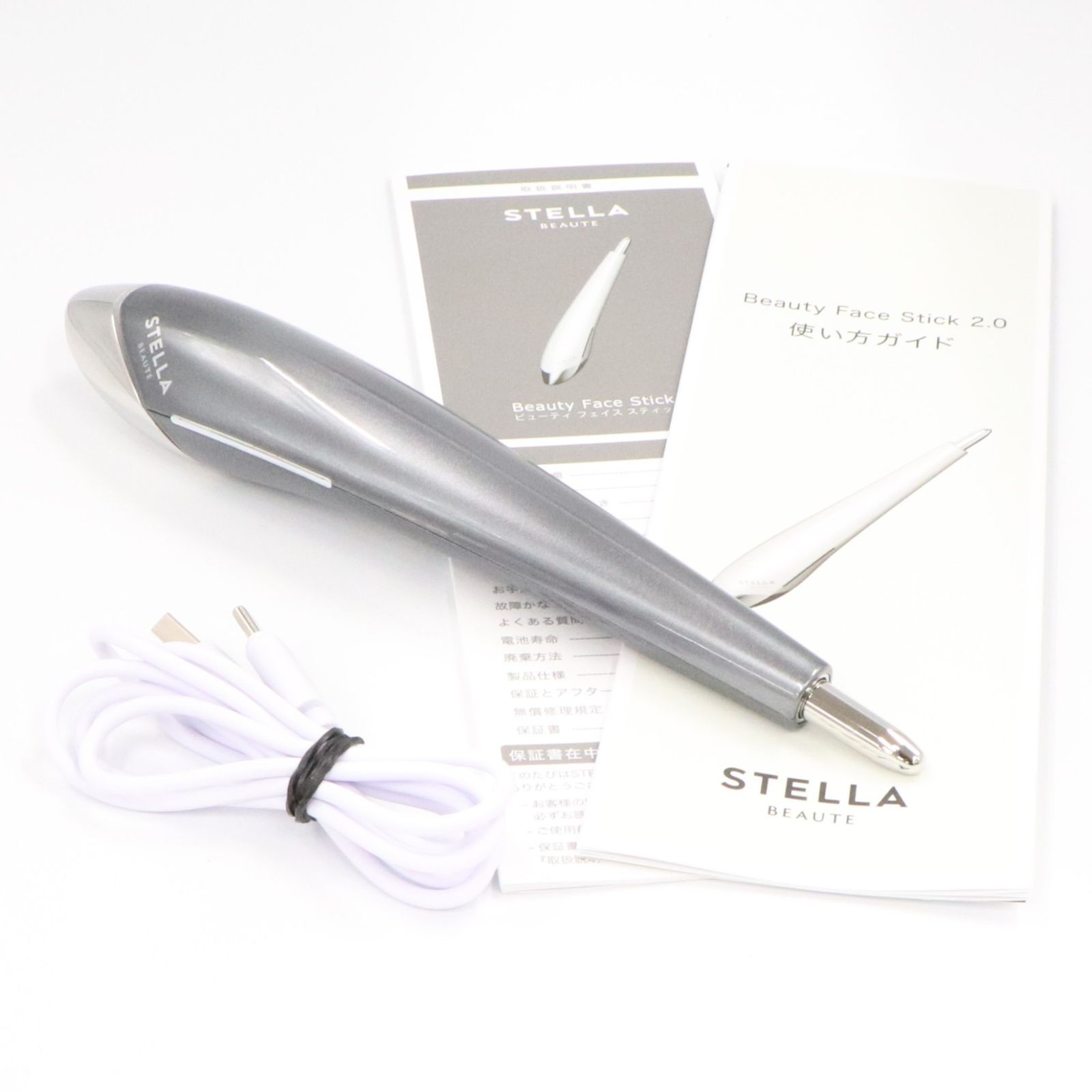 【新品未使用】STELLA Beauty Face Stick 2.0 グレー STELLA BEAUTE ステラ ボーテ Beauty Face Stick 2.0 グレー【良い(B