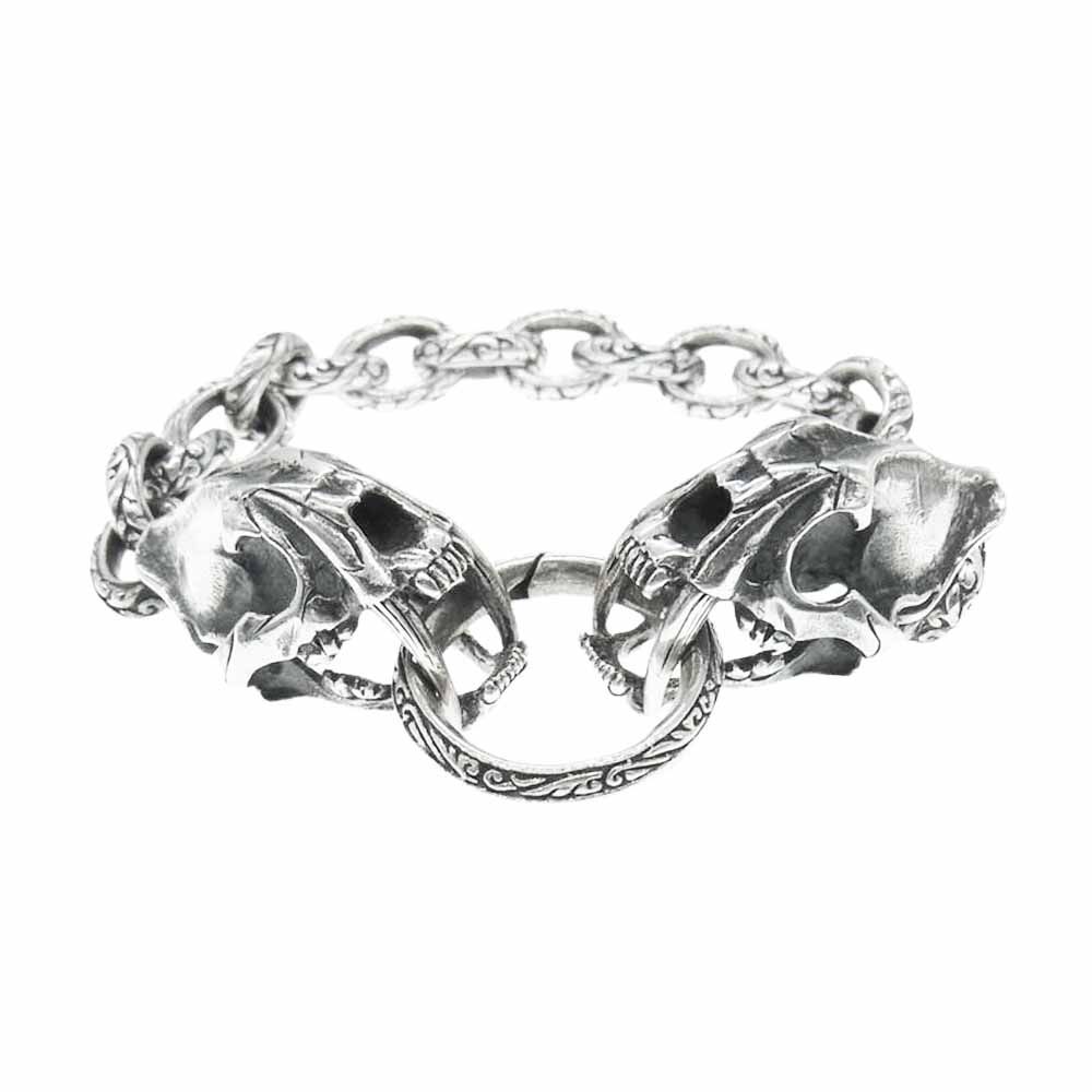 ZOCALO ソカロ Saber Toothed Tiger Facing Bracelet サーベル