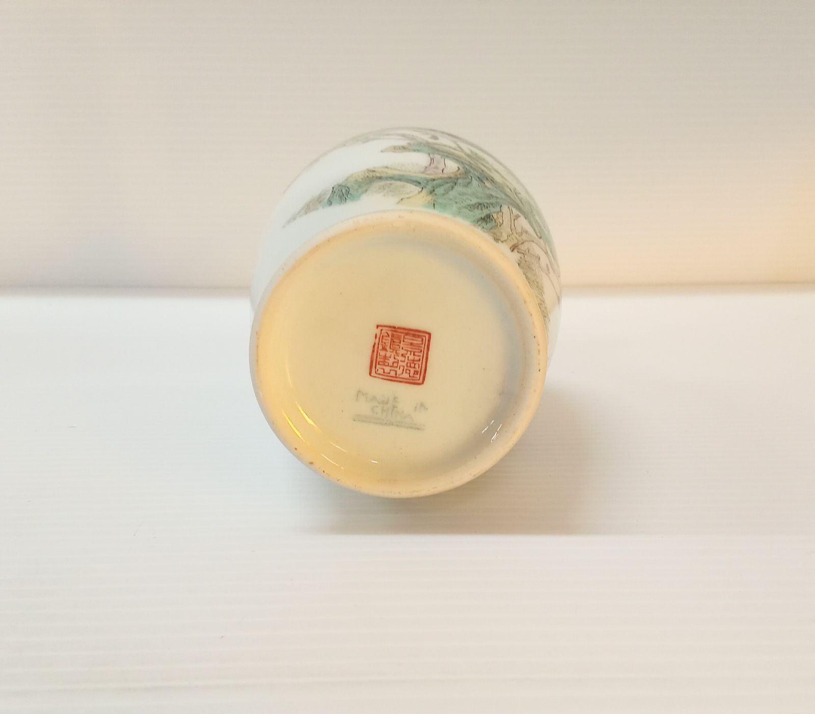 中国　景徳鎮　花瓶　花鳥　中古 景徳鎮製花瓶 中国 美術 花鳥【中古品】 - メルカリ