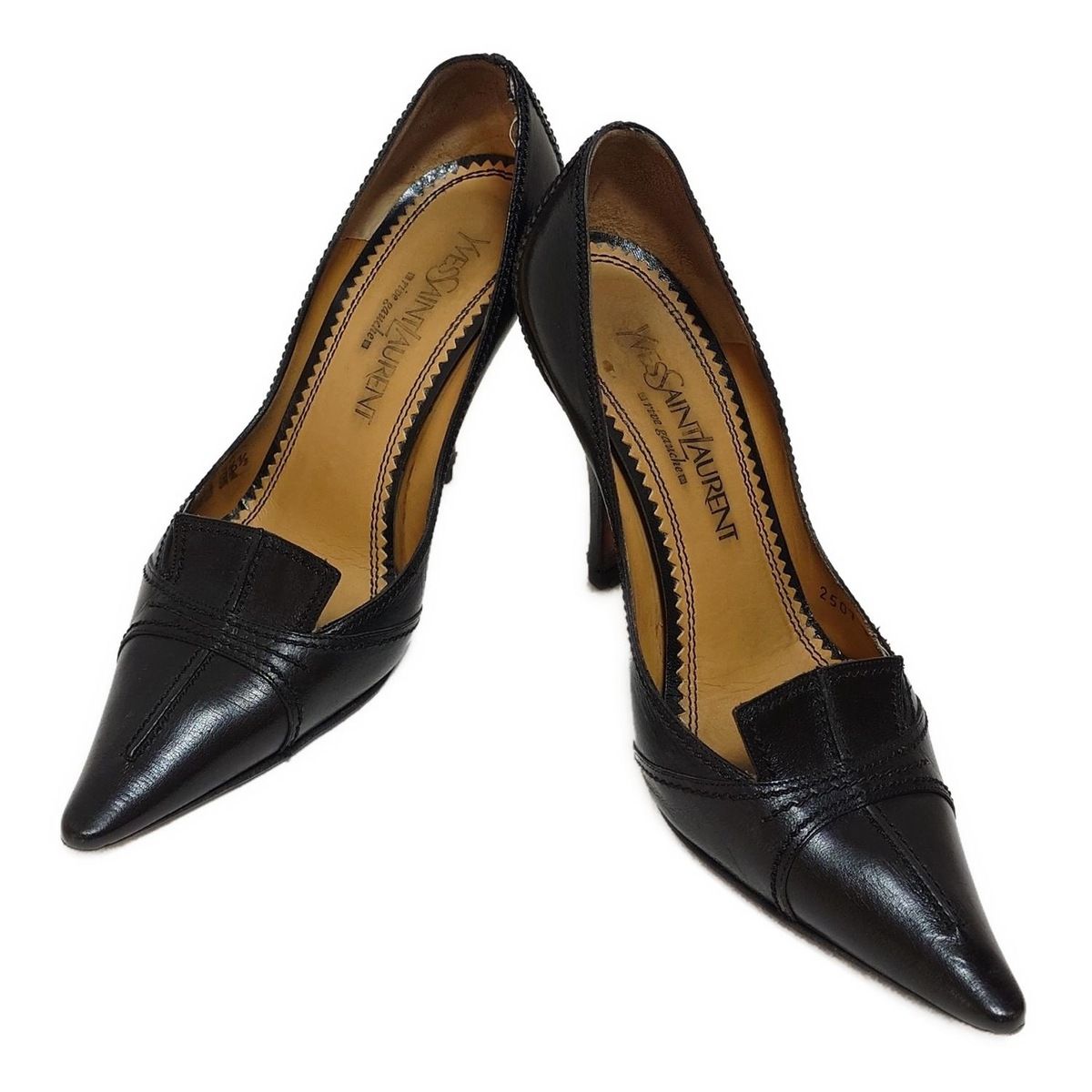 SAINT LAURENT(サンローラン) / パンプス/36/BLK/レザー/SL