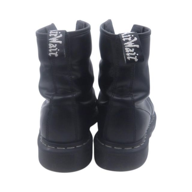 【新品】Dr.Martens ドクターマーチン 1460 MONO 8EYE BOOT 14353001 BLACK 黒 モノブラック 8ホール ブーツ UK8 27.0 1460 Mono Smooth Leather Lace Up Boots | Dr. Martens ReWair