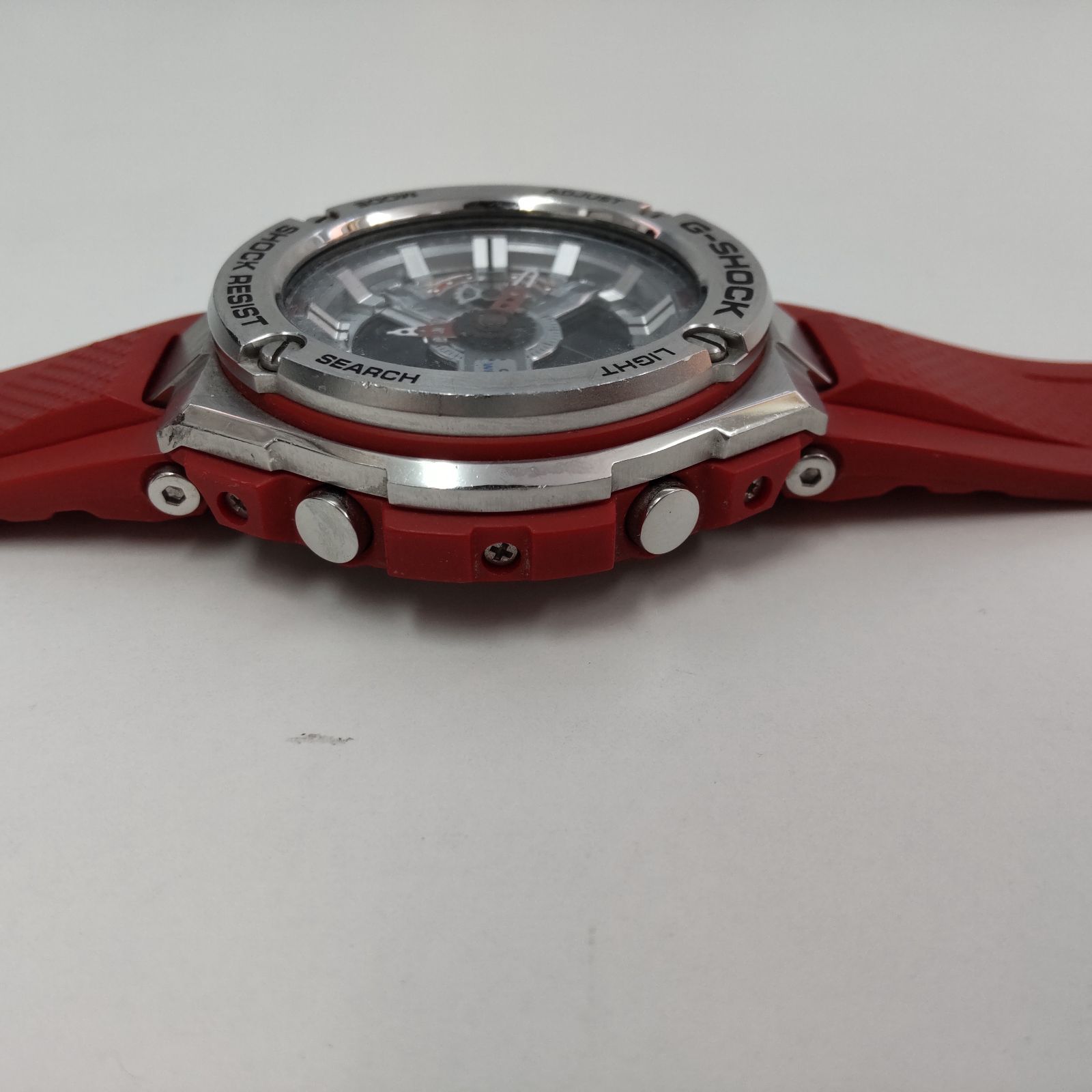 CASIO カシオ G-SHOCK ジーショック GST-410 5553 レッド L909 - メルカリ