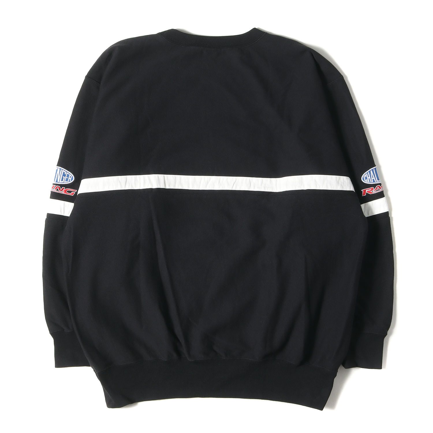 23AW Challenger CMC RACING SWEAT ブラック XL