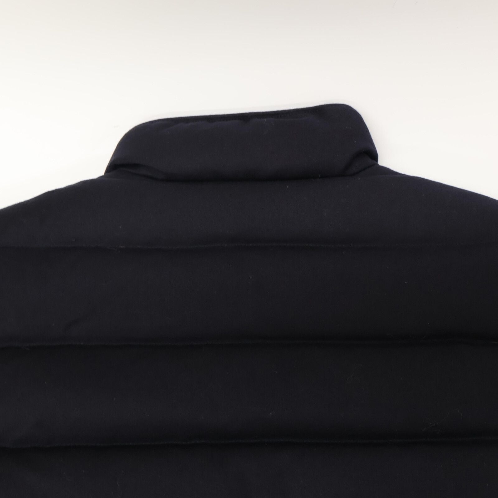 MOORER ムーレー OLIVER-L ﾈｲﾋﾞｰ ｳｰﾙ×ｶｼﾐﾔ ﾀﾞｳﾝﾍﾞｽﾄ 44 - メルカリ