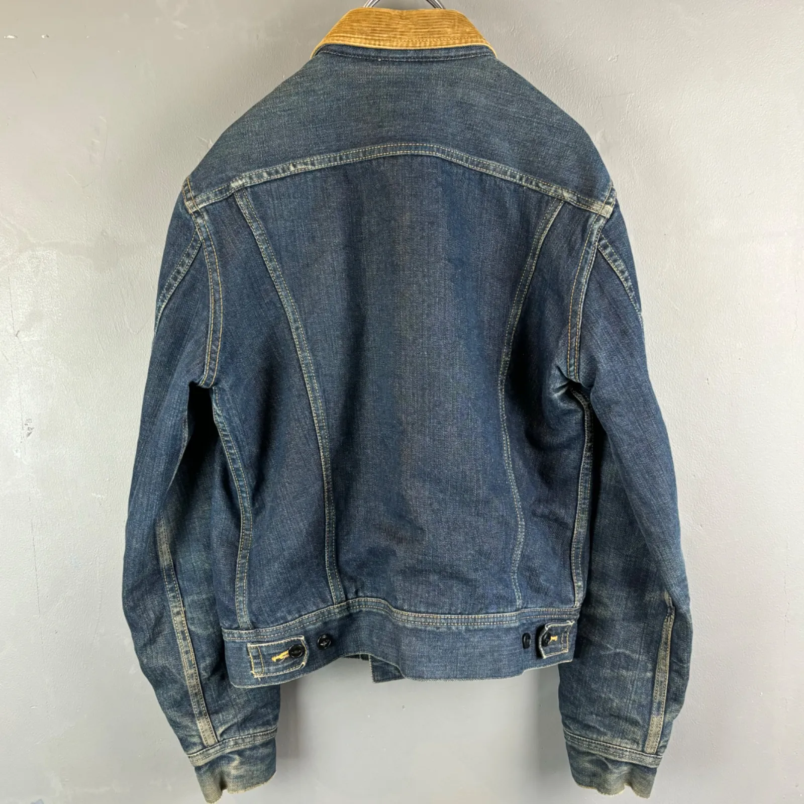 STORM RIDER Lee 101LJ Denim Tracker Jacket ALASKAN LINING 復刻