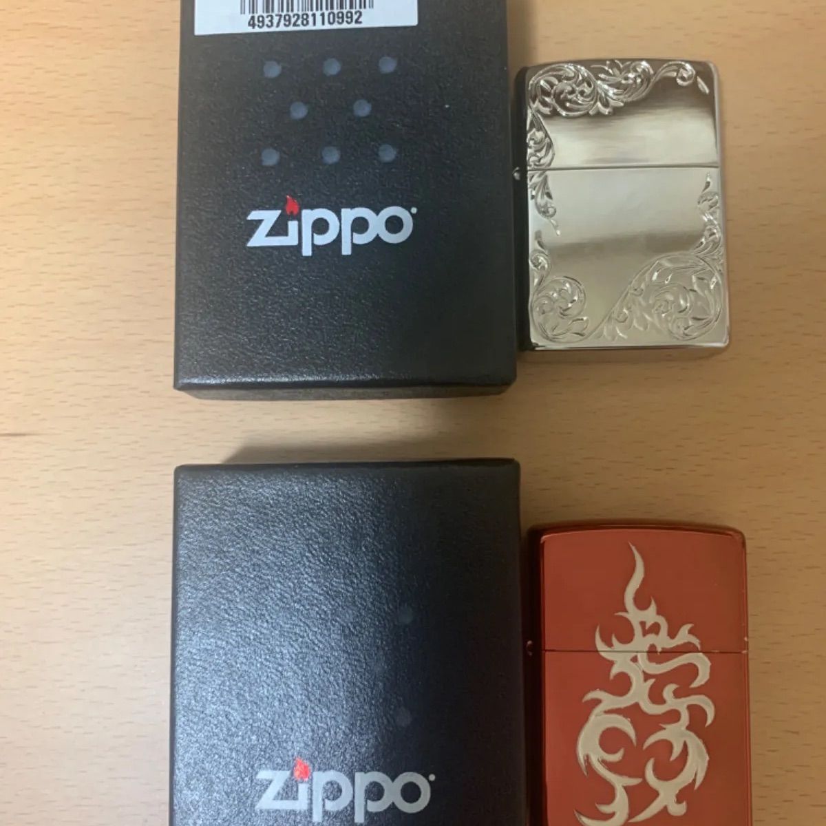 ZIPPO ジッポー オイルライター 2個セット - メルカリ