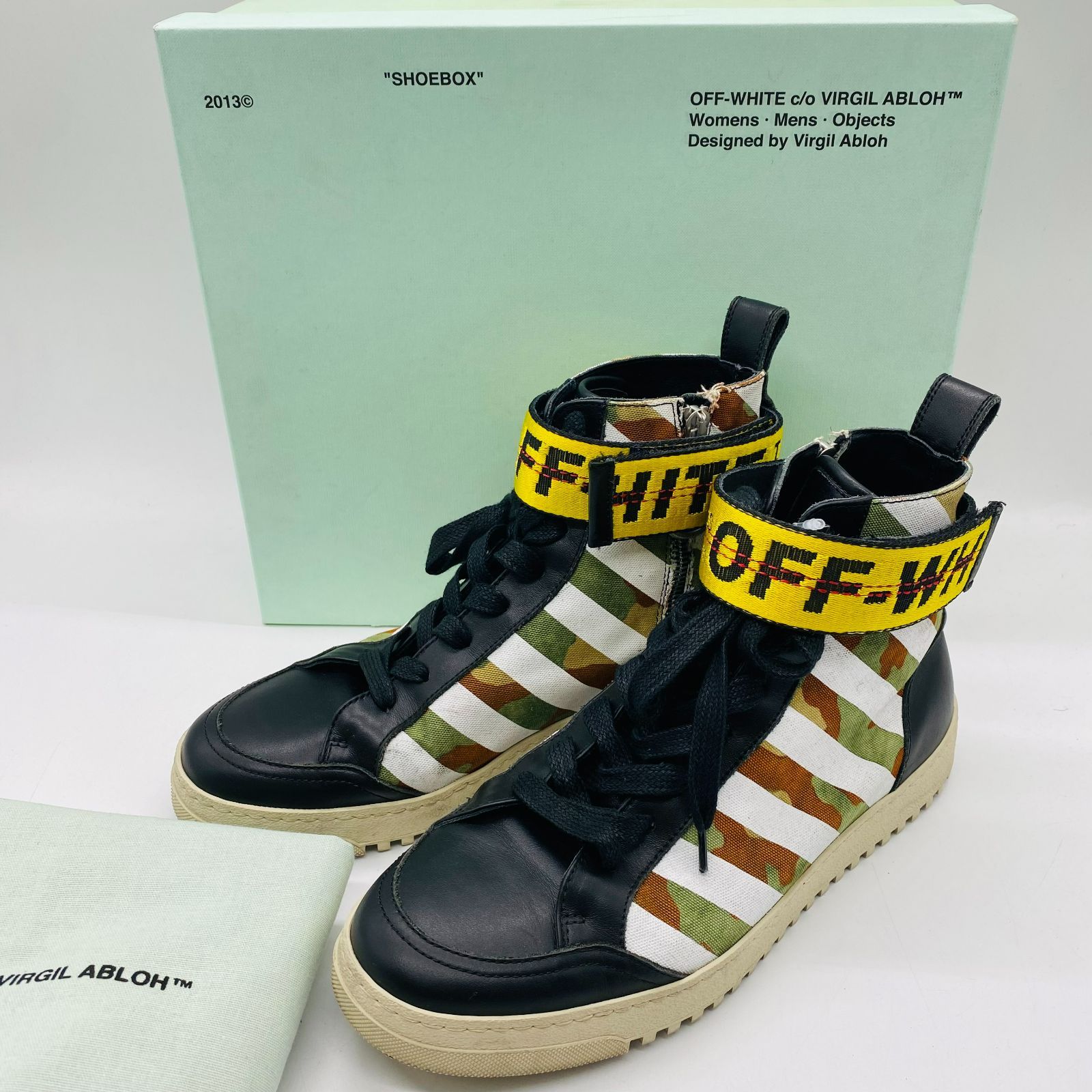 off-white！！INDUSTRIAL BELT HITOPオフホワイト 定番の冬ギフト 9176