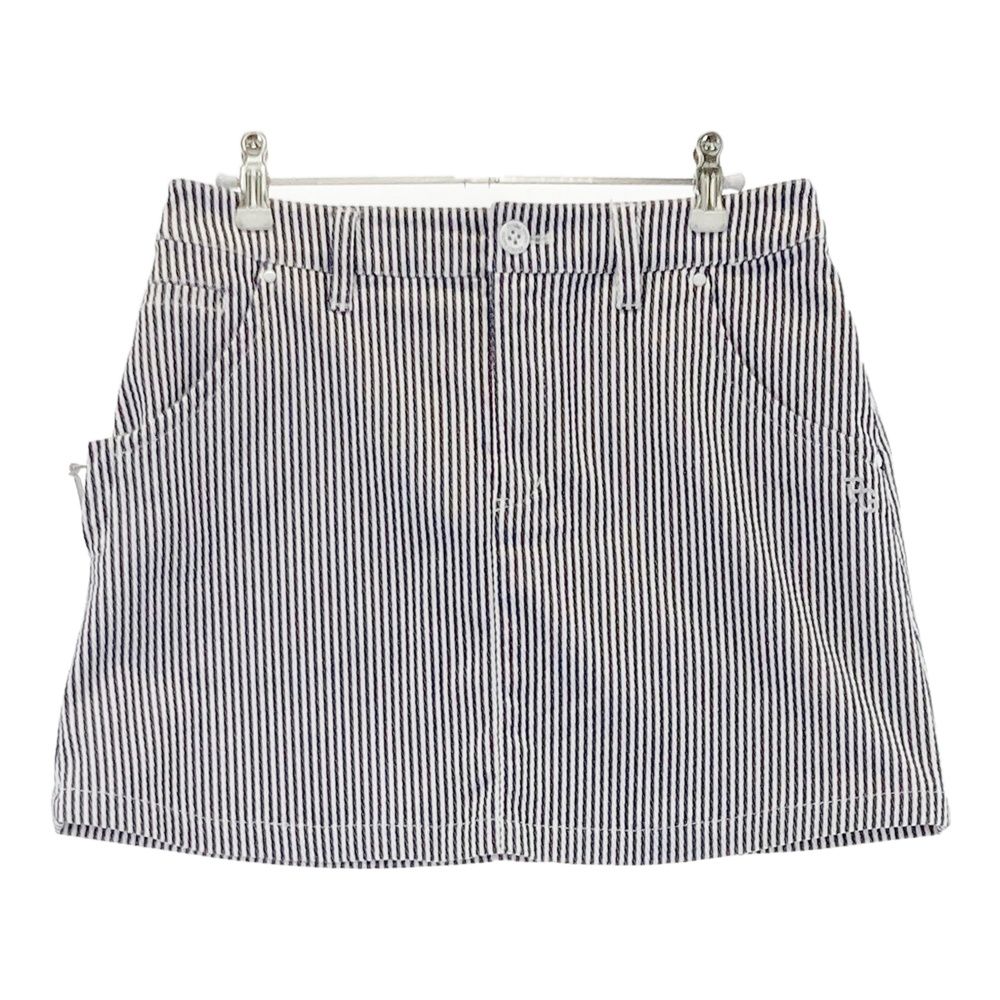 サイズ 1 PEARLY GATES パーリーゲイツ 055-3134204 スカート ストライプ ネイビー系 240101437545 ゴルフウェア レディース ストスト