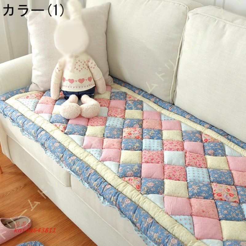 ソファパッド 丸洗い 冬用 2人掛け ソファー 座面カバー かけるだけ ソファーパッド ソファカバー 3人掛け マルチカバー 座椅子カバー おしゃれ kni4a643811
