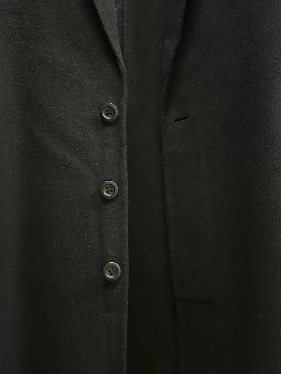 Ch メンズ ハンドメイド 黒 ロングコート 100 サイズ KANDAIZUMI_COM