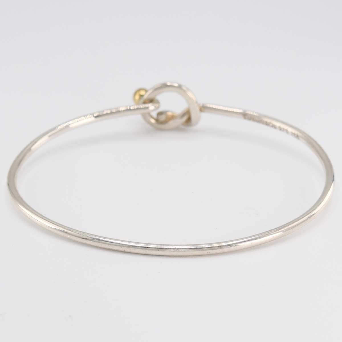 TIFFANY&Co ティファニー ブレスレット バングル ラブノット シルバー