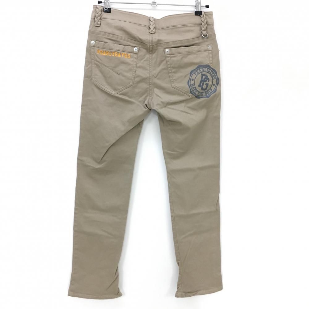 パーリーゲイツ パンツ ベージュ ストレッチ レディース 2(L) ゴルフ