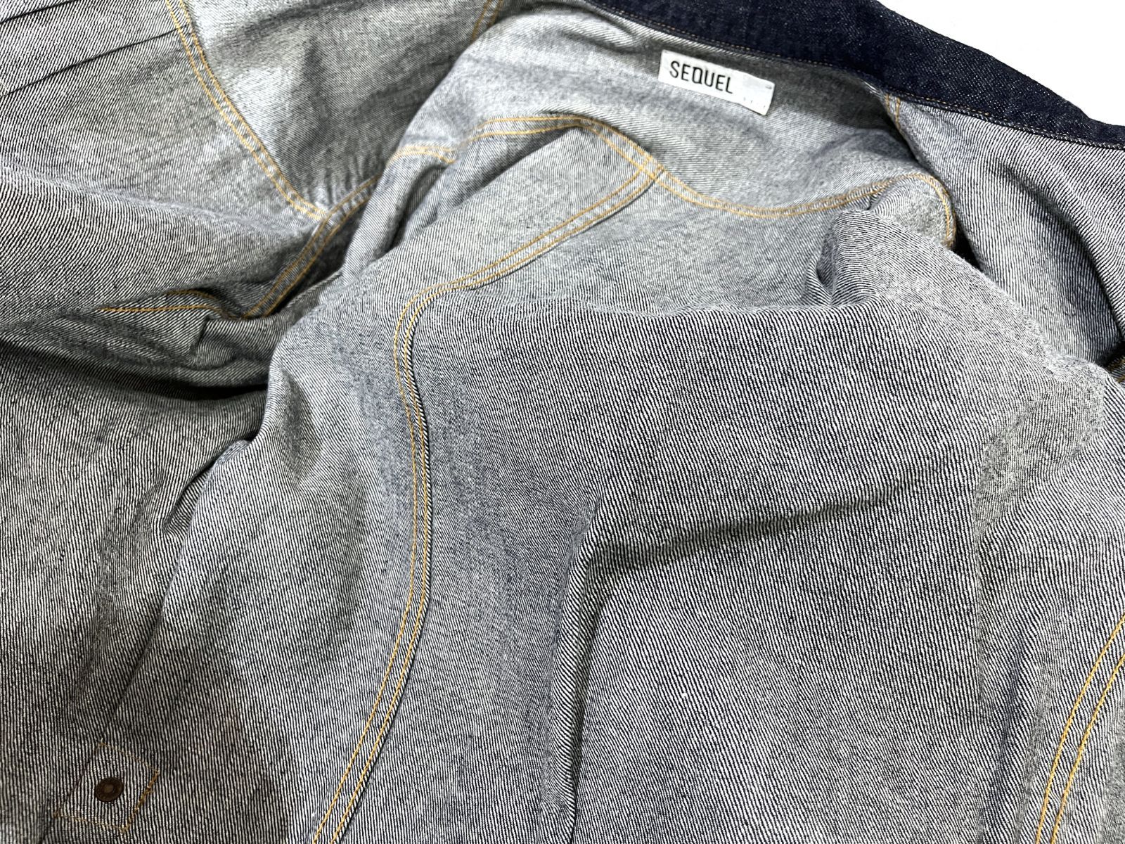 SEQUEL × Fragment design ‘1st デニムジャケット SEQUEL × Fragment design '1st DAMAGE DENIM JACKET'デニム