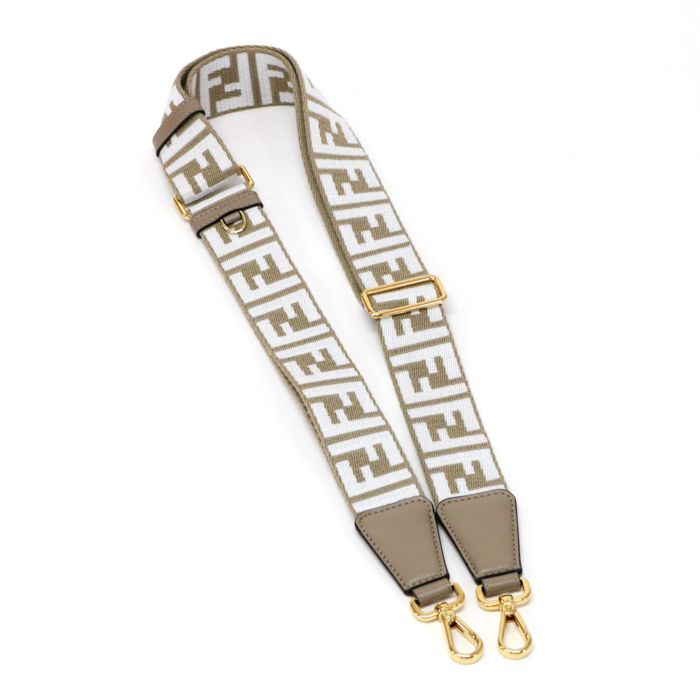 FENDI - ◇フェンディ◇キャンバス/ロゴ/ショルダーストラップ