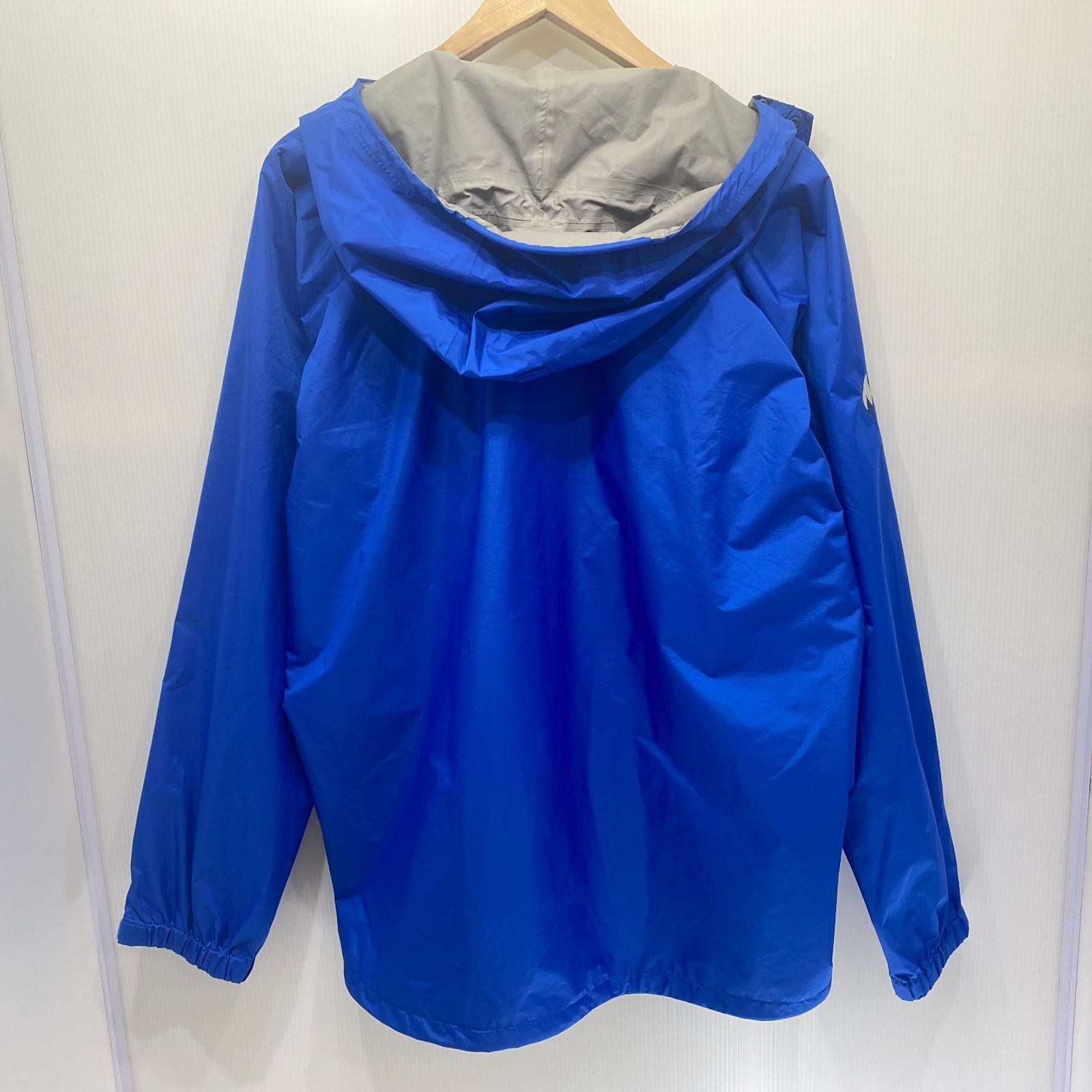 【美品】mont-bell レインハイカージャケット 1128600 L ブルー 美品】mont-bell レインハイカージャケット 1128600 L ブルー