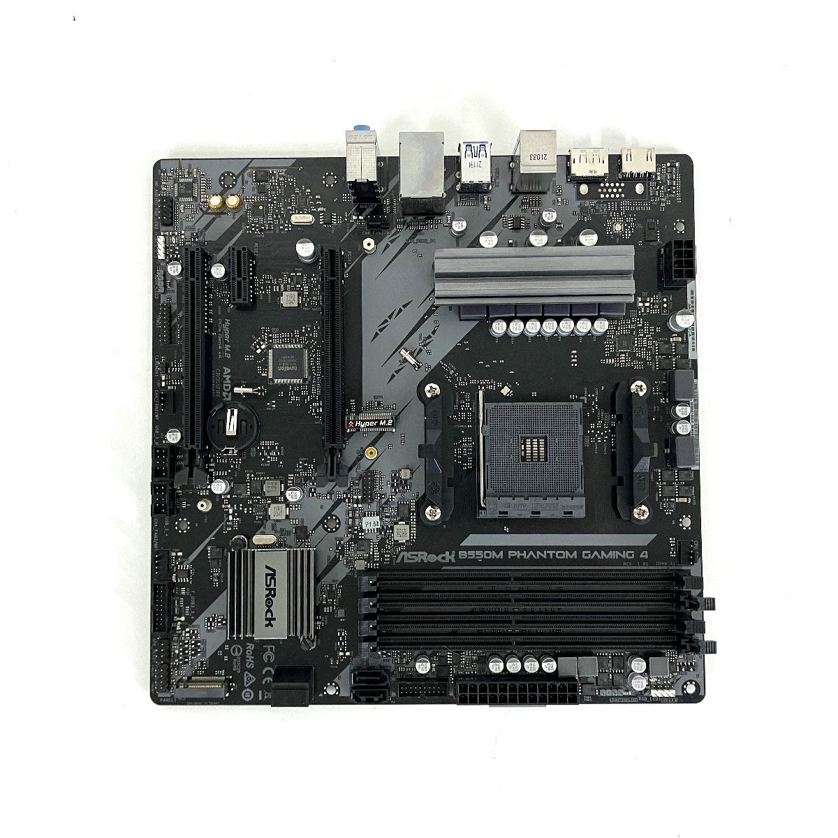 ASRock B550M PHANTOM GAMING 4 マザーボード PCパーツ ジャンク Y10030957