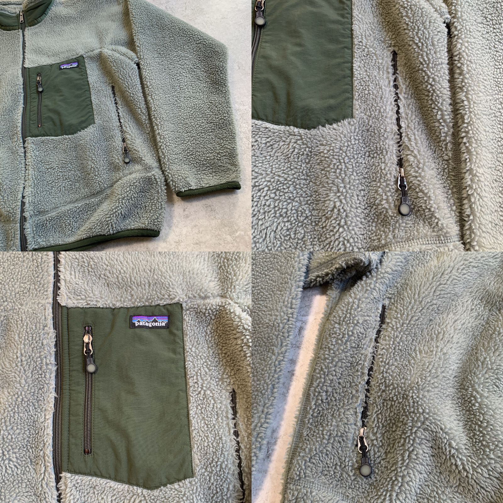 00s 2004年 USA製 patagonia RETRO-X Jacket【khaki】 パタゴニア