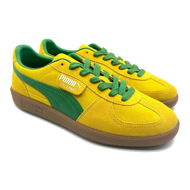 【SALE】PUMA / PALERMO / PeleYellow×YellowSizzle×ArchiveGreen / Mens【新品・箱付】