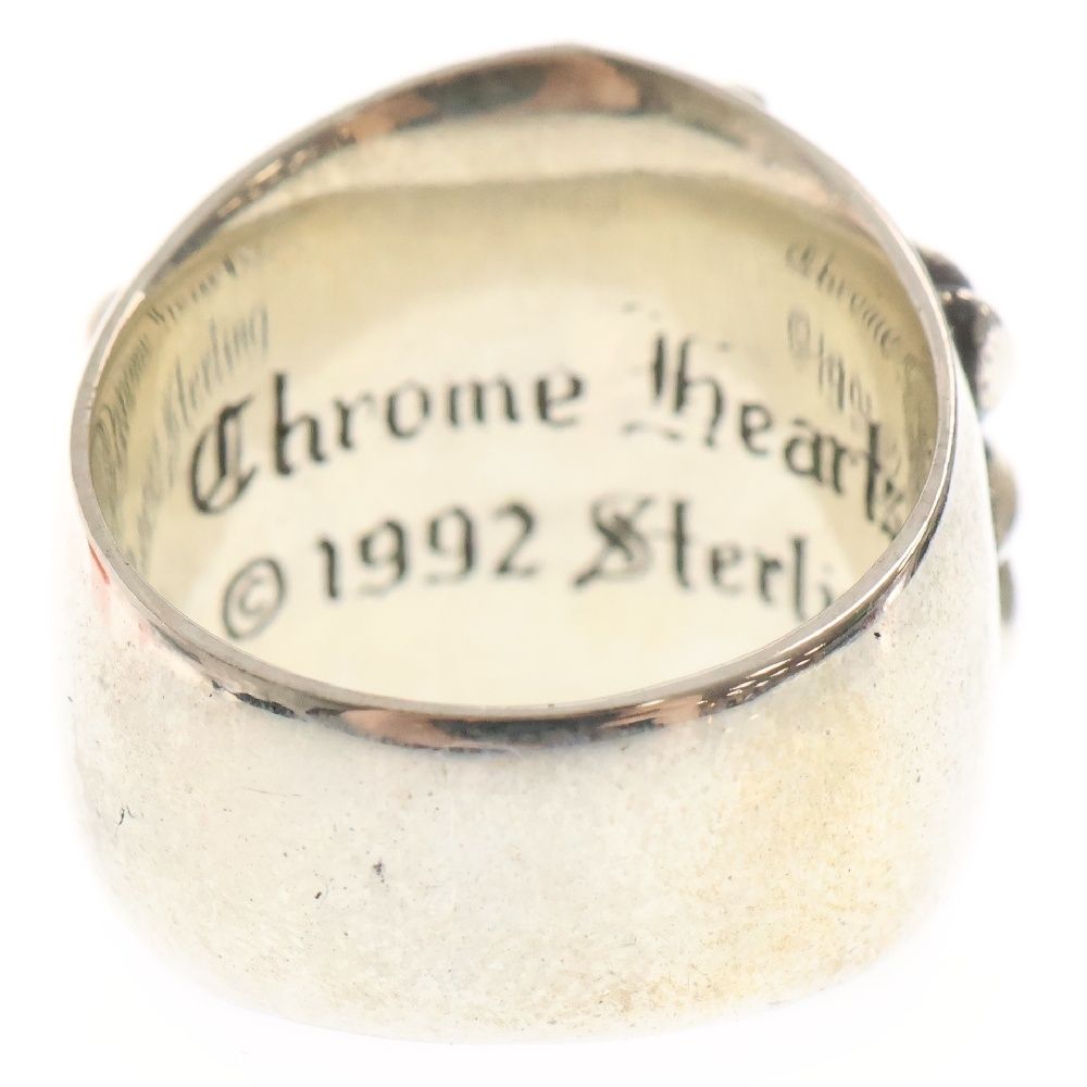 正規品 クロムハーツ キーパー リング 18号 シルバー 925 指輪 クロム