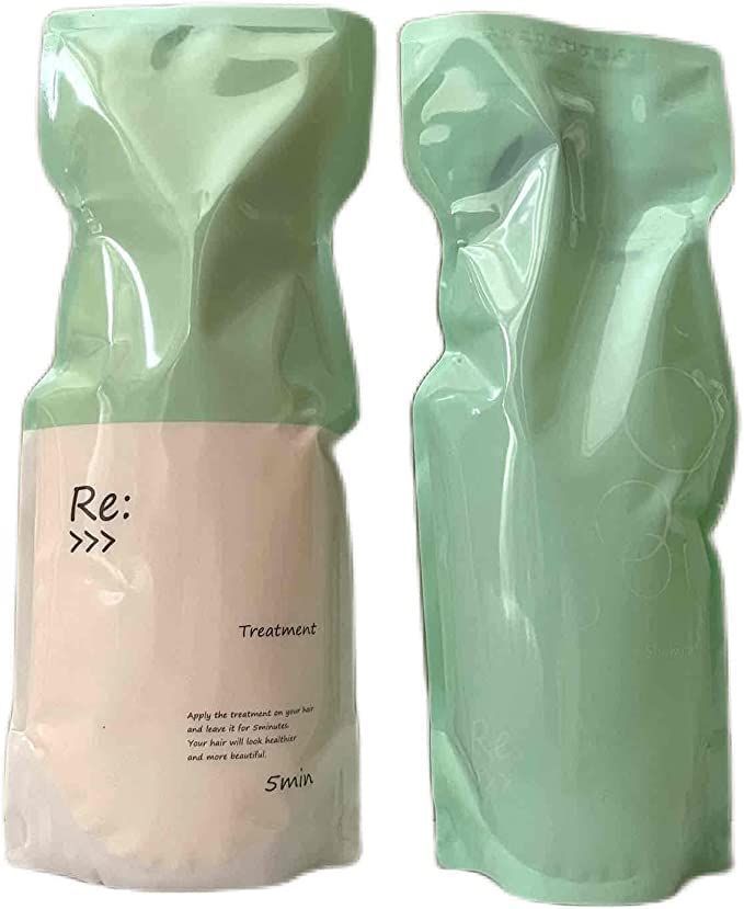 ADJUVANT アジュバン リ シャンプーR 600ml - トリートメントR 600g 詰替用セット