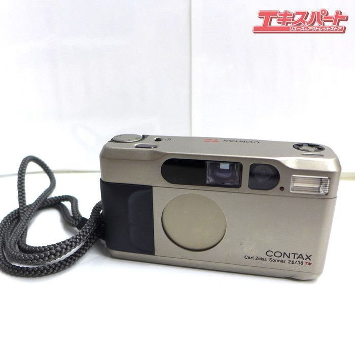 CONTAX コンタックス T2 コンパクトフィルムカメラ 本体のみ 通電のみ 済み 公田店