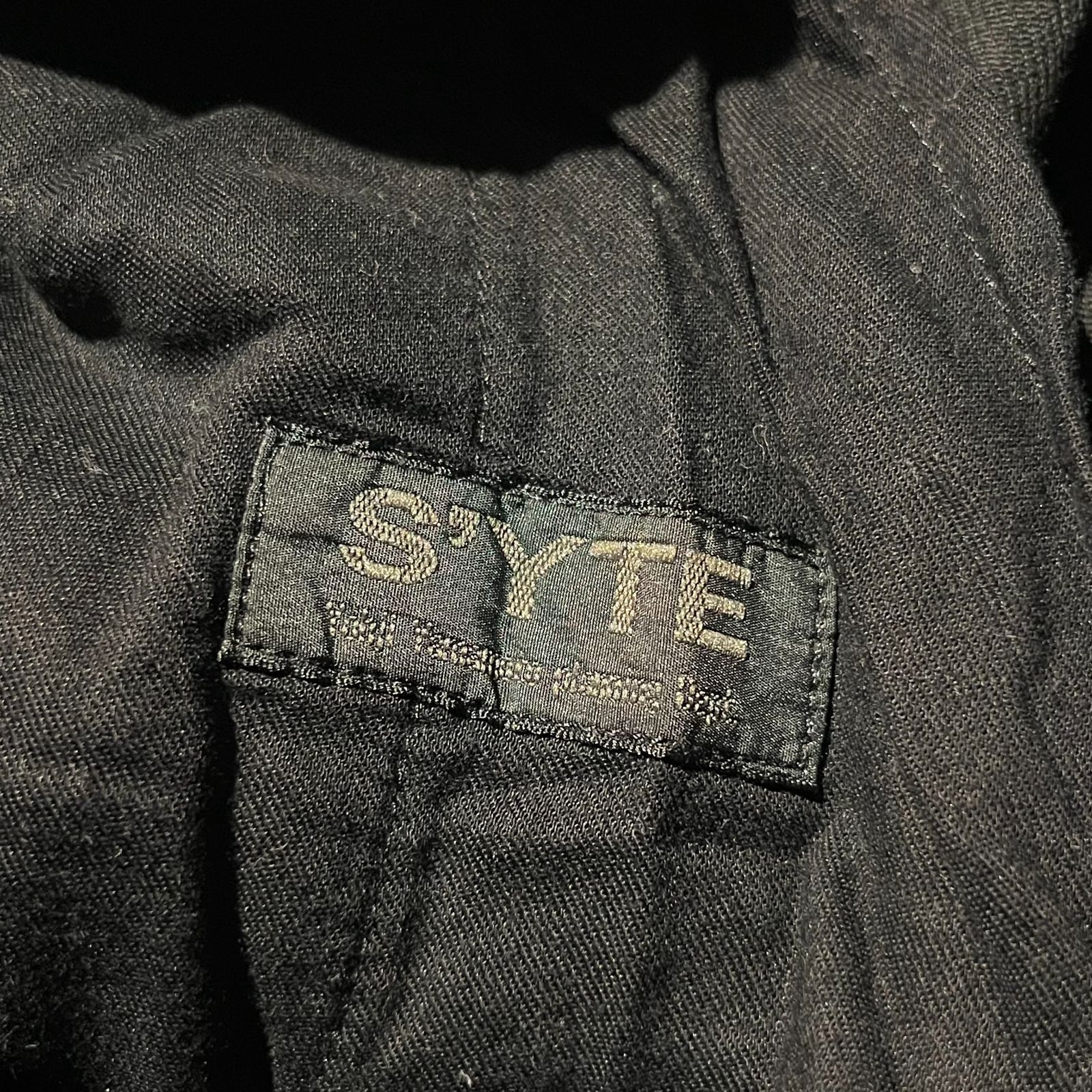 S'YTE FRENCH WORKER SURGE SAROUEL PANTS WITH DEEP RISE AND BUTTON