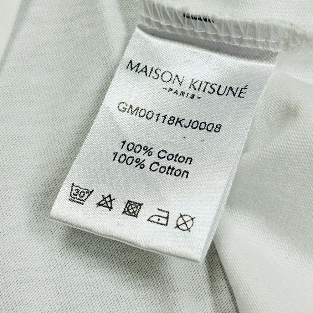 新品 MAISON KITSUNE グレーフォックスヘッド Tシャツ メゾンキツネ