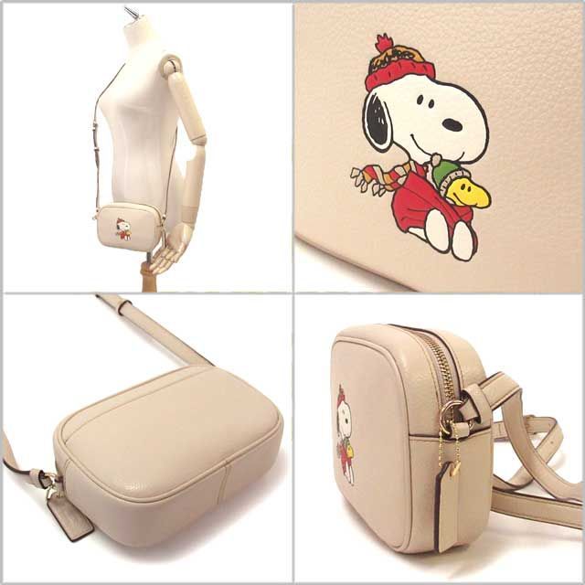 新品 未使用】コーチ バッグ COACH アウトレット COACH X PEANUTS  
