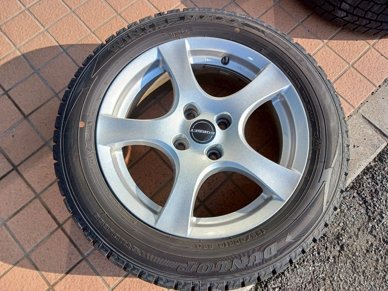 BORBET アルミホイール×スタッドレスタイヤセット