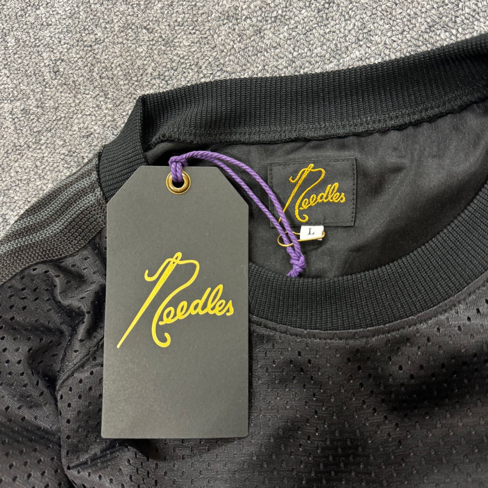 Needles STUDIOUS別注 Track L/S Crew Nack トラックロングスリーブ 