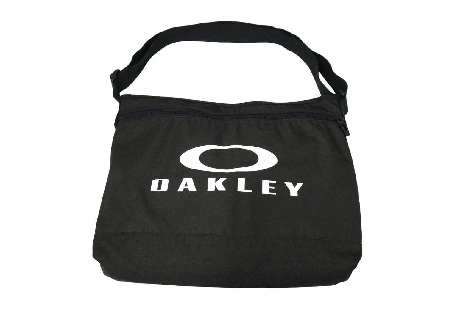 OAKLEY オークリー ショルダーバッグ カーキ プリント ブランドロゴ  
