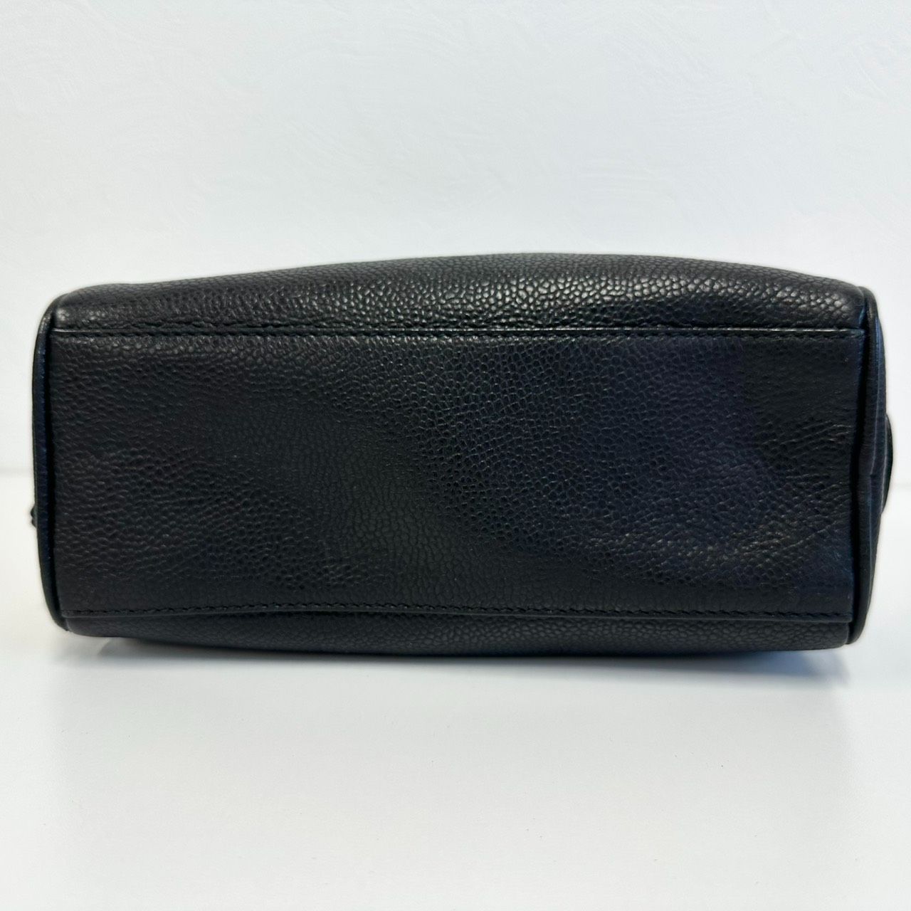 返品OK】CHANEL シャネル ココマーク キャビアスキン ポーチ コスメ