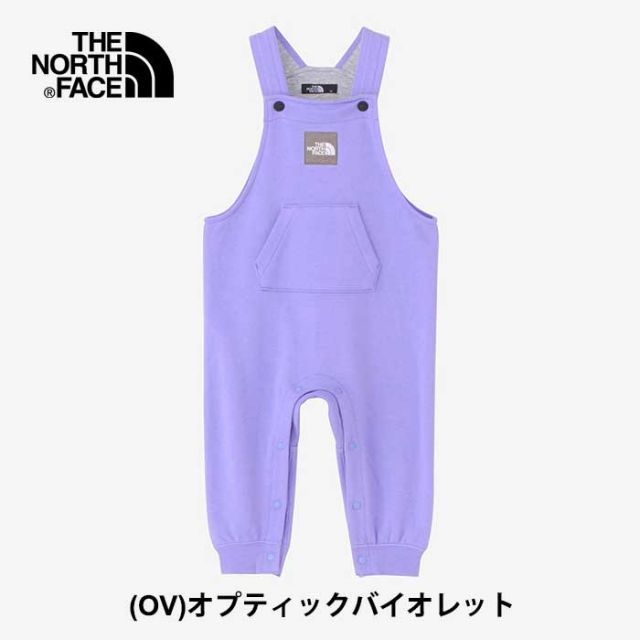 種類6 TG タイムグリーン|90 ザ ノース フェイス ベビー スウェットロゴオーバーオール THE NORTH FACE NBB32401 B SWEAT OVERALL キッズ オーガニックコットン 赤ちゃん ノースフェイス 出産祝い 2401
