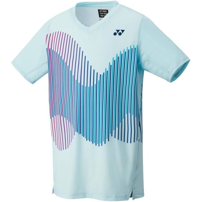 【新品・5営業日で発送】YONEX ヨネックス ユニゲームシャツ(フィットスタイル) (10562) 色 : クリスタルブルー サイズ : XO 