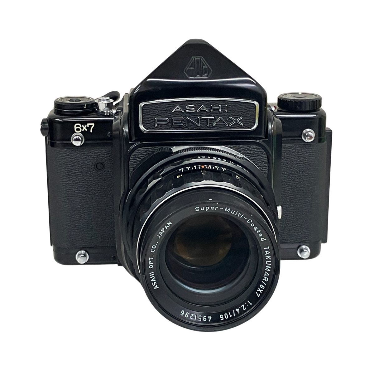 ASAHI PENTAX 6x7 Super-Multi-Coated TAKUMAR|6x7 105mm F2.4 中判フィルムカメラ ジャンク T10419122